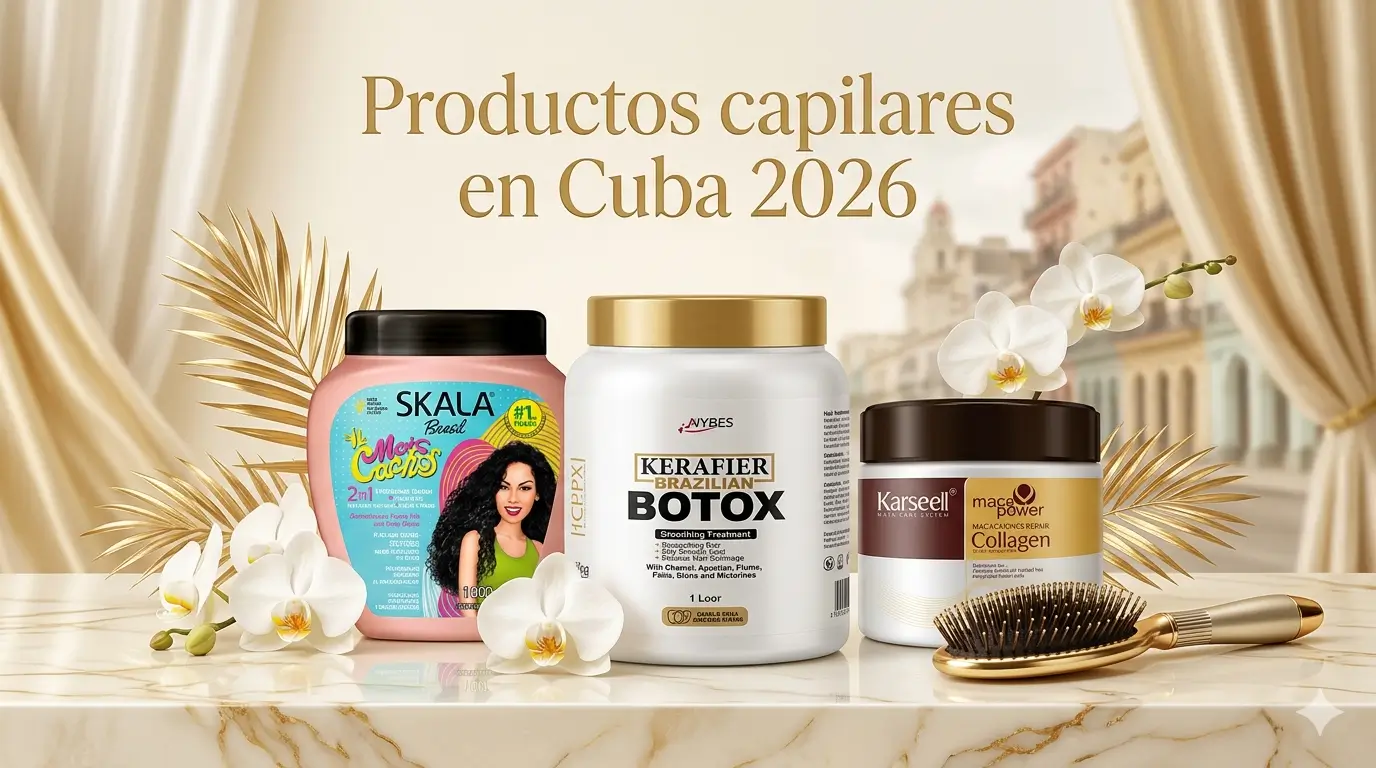 Productos para el cabello en PlazaCubana