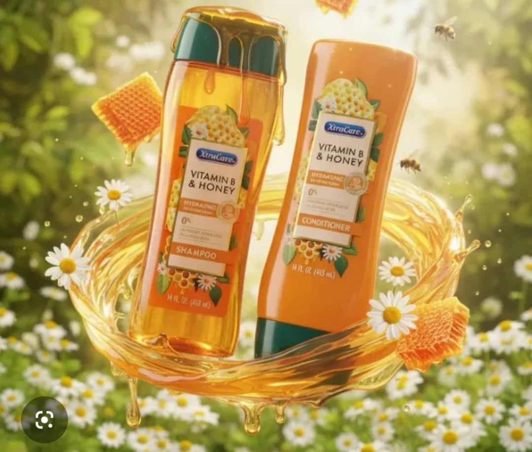 Set XtraCare shampoo y acondicionador sin sal miel 413ml