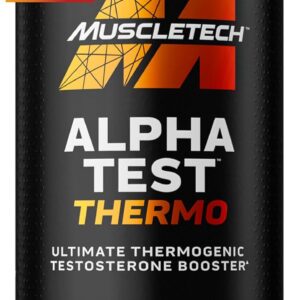 Potenciador de Testosterona Alpha Test Thermo MuscleTech — 90 cápsulas | 2 en 1