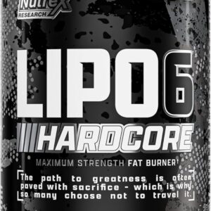 Quemador Lipo-6 Hardcore Nutrex — 60 cápsulas | Máxima quema de grasa