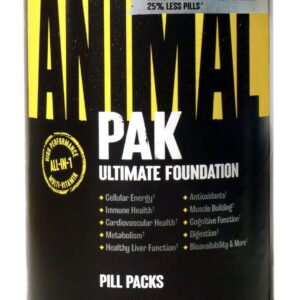Multivitaminas Animal Pak Universal Nutrition — 30 servicios | Paquete completo