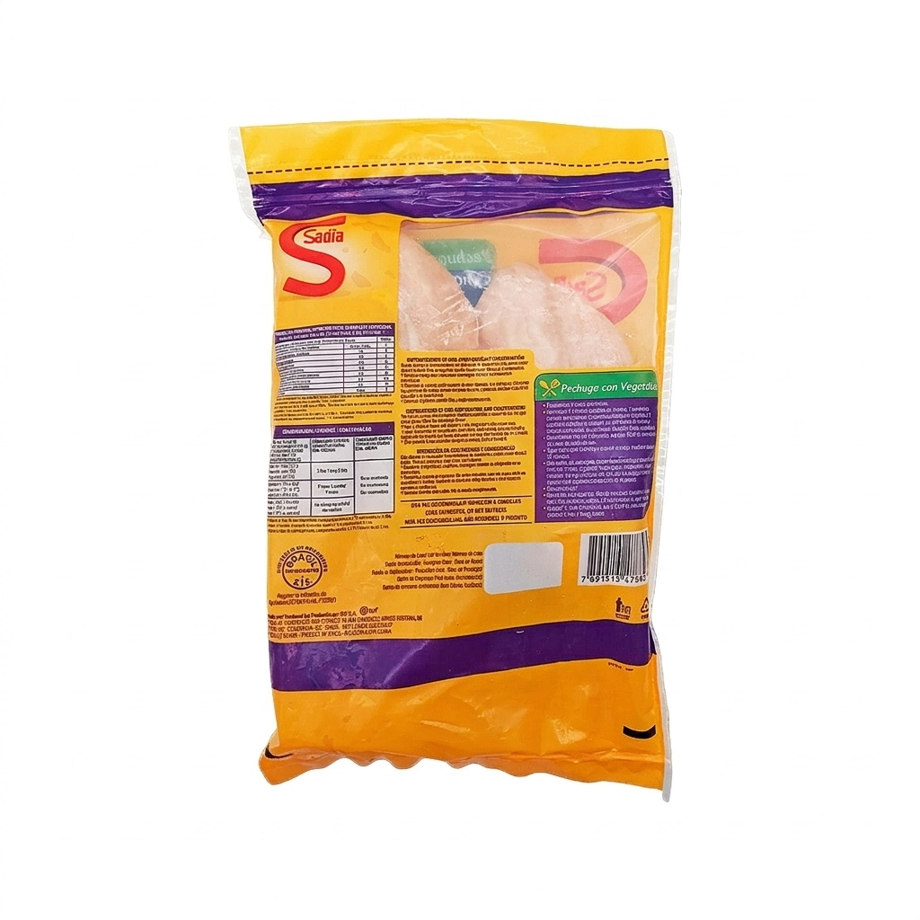 Pechuga de pollo sin hueso Sadia (1 kg / 2.2 lb)