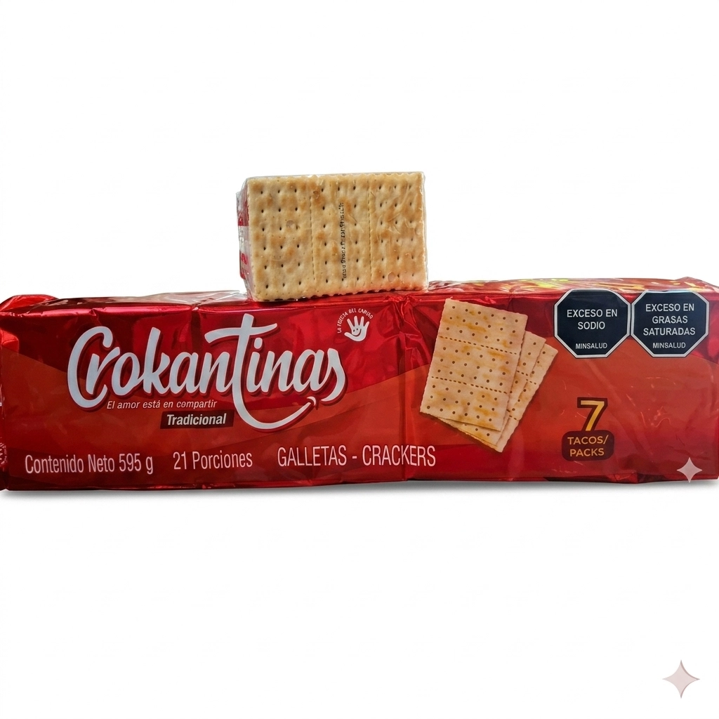 Galletas sabor tradicional Crokantinas (595 g)