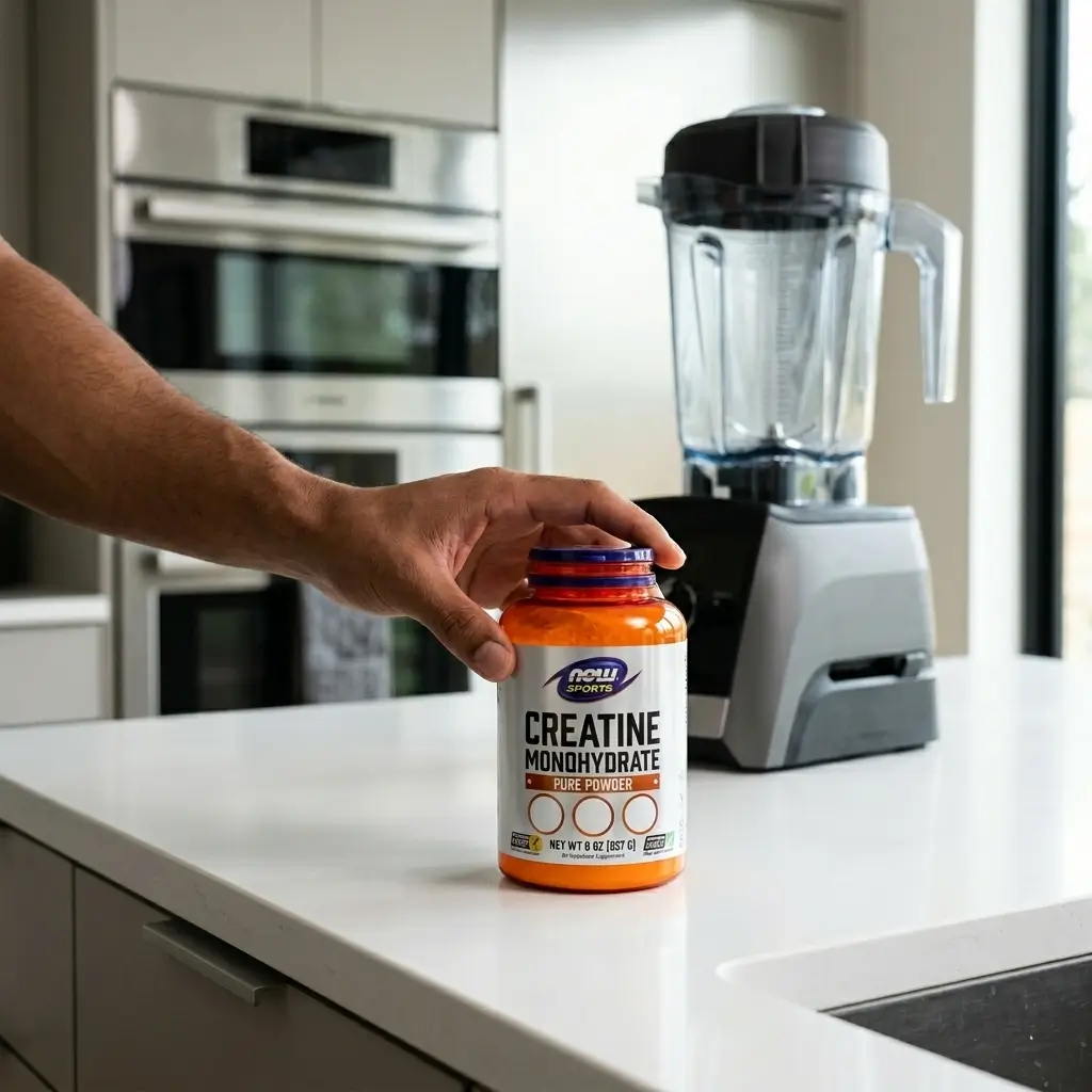 Creatina Monohidratada NOW 227g — 45 servicios
