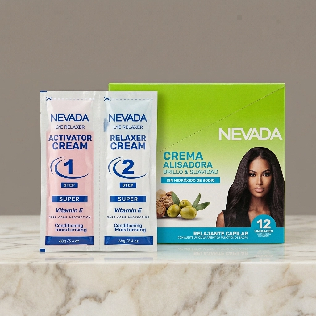 Crema alisadora Nevada para cabello