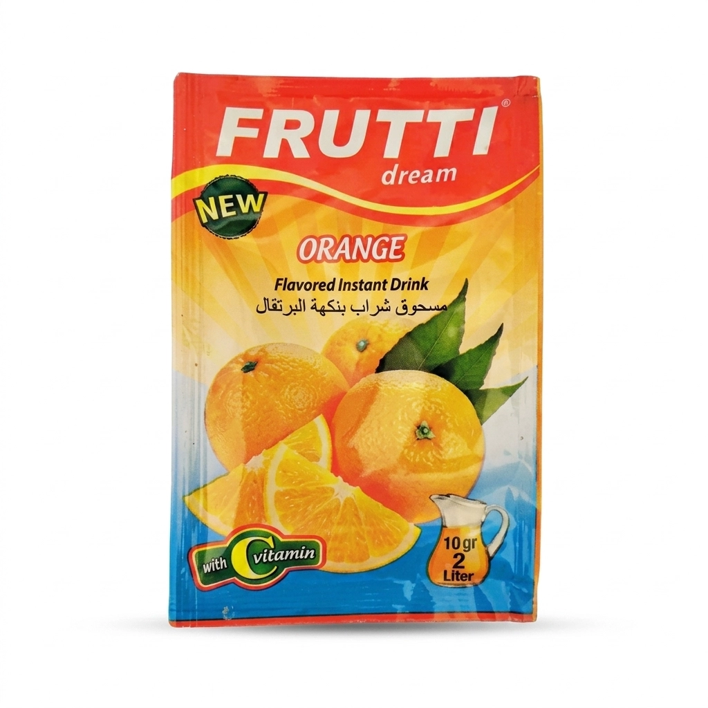 Refresco instantáneo sabor naranja Frutti Dream (10 g)