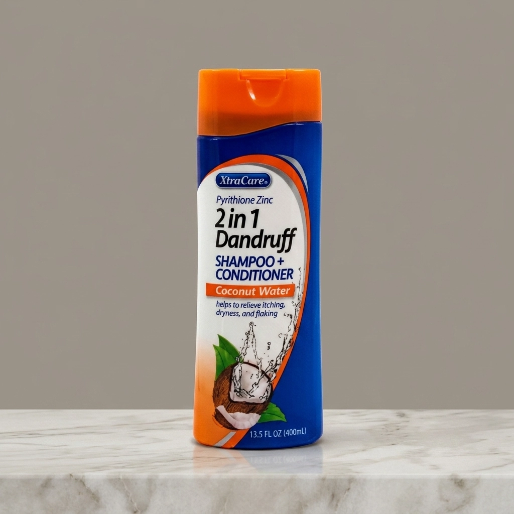 Shampoo acondicionador 2 en 1 anti caspa XtraCare 400ml