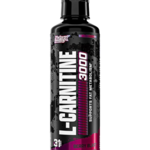 L-Carnitina Líquida Premium Nutrex 3000mg — Sin estimulantes