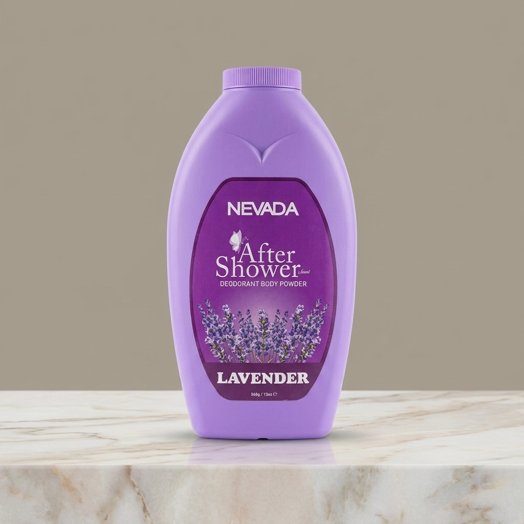 Talco de lavanda Nevada (169 g / 13 oz)