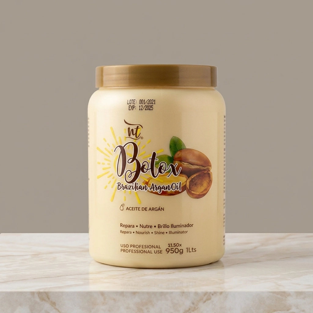 Botox Brazilian con aceite de argán NT 950g