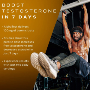 Potenciador de Testosterona Alpha Test MuscleTech — 120 cápsulas | 60 servicios