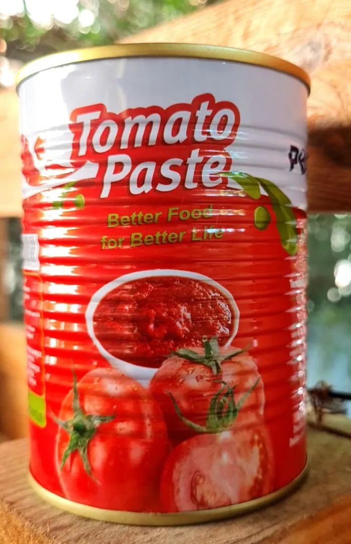 Pasta de tomate en lata 400g