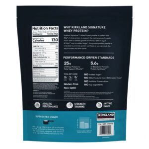 Proteína Whey Isolate Kirkland— 70 servicios
