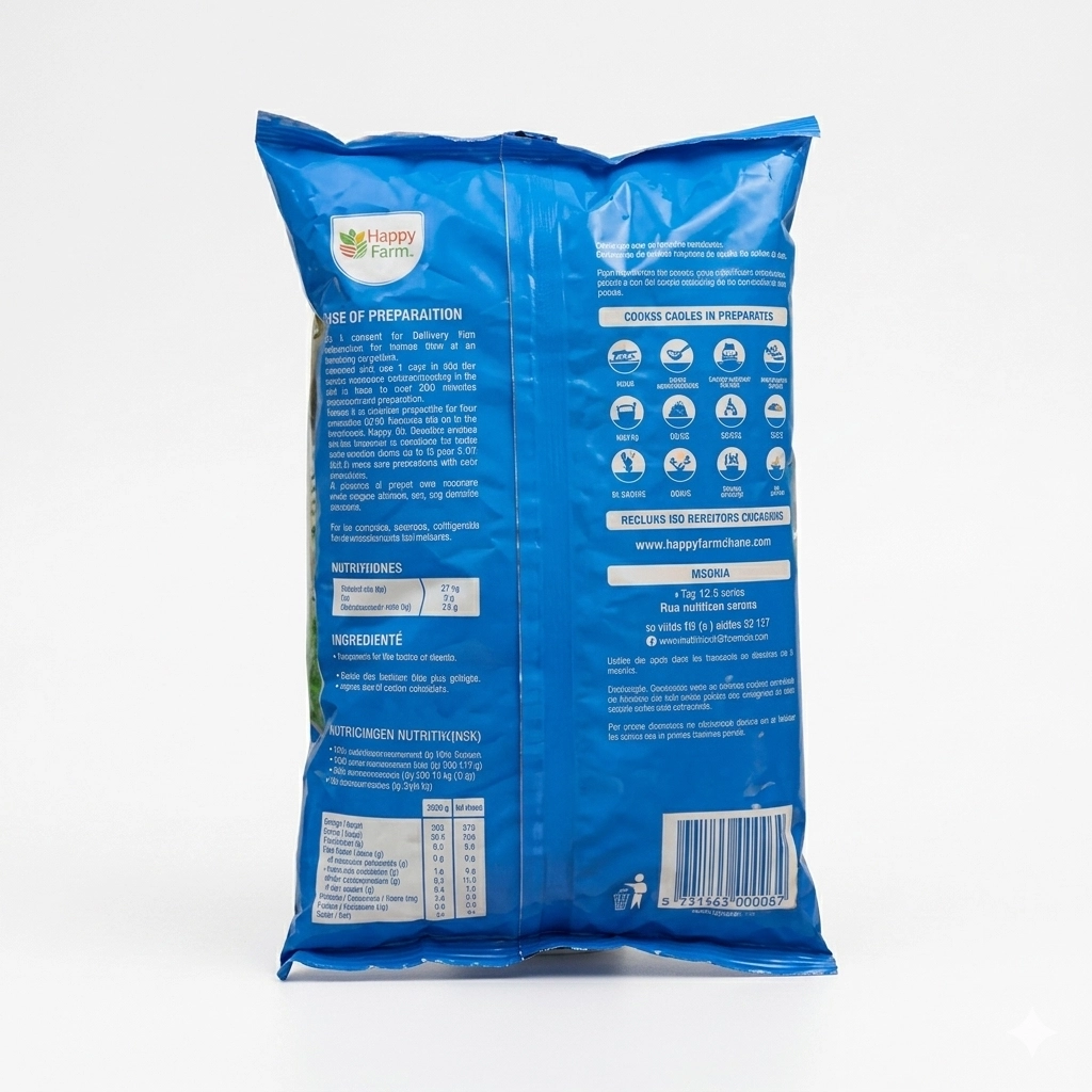 Leche entera en polvo Macro Food (1 kg / 2.2 lb)