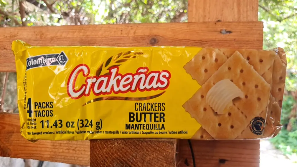 Galletas Crakeñas Colombina mantequilla 4 tacos (324g)