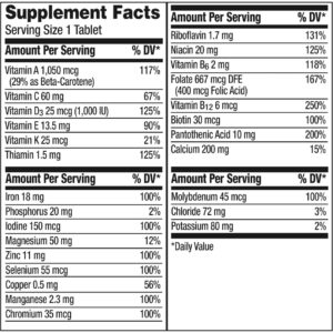 Multivitaminas Centrum Adultos — 200 cápsulas | 200 servicios