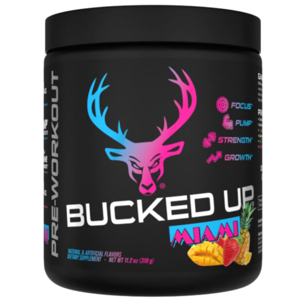 Pre-Entreno Woke AF Bucked Up — Alta Estimulación