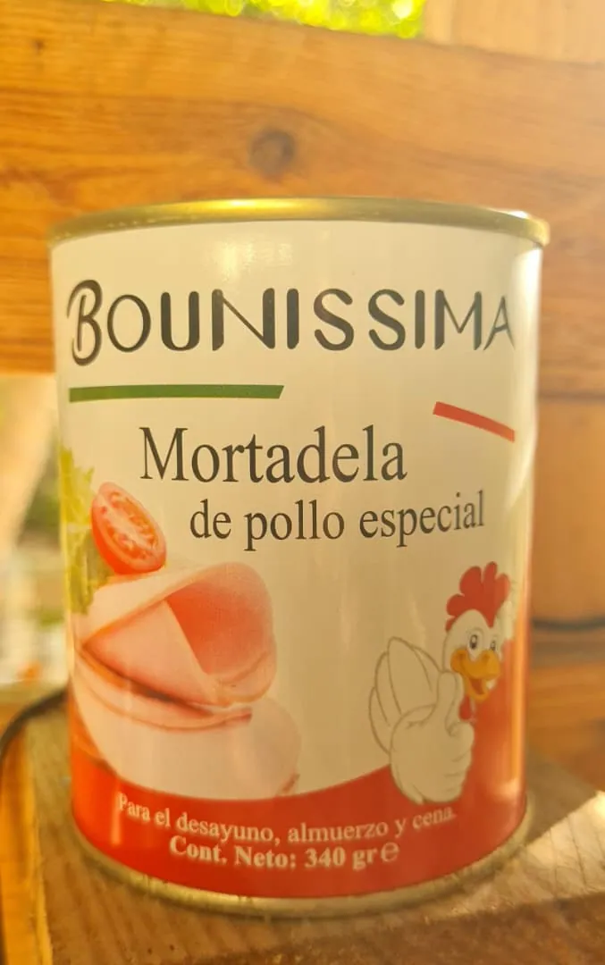 Mortadela de pollo especial Bounissima 340g