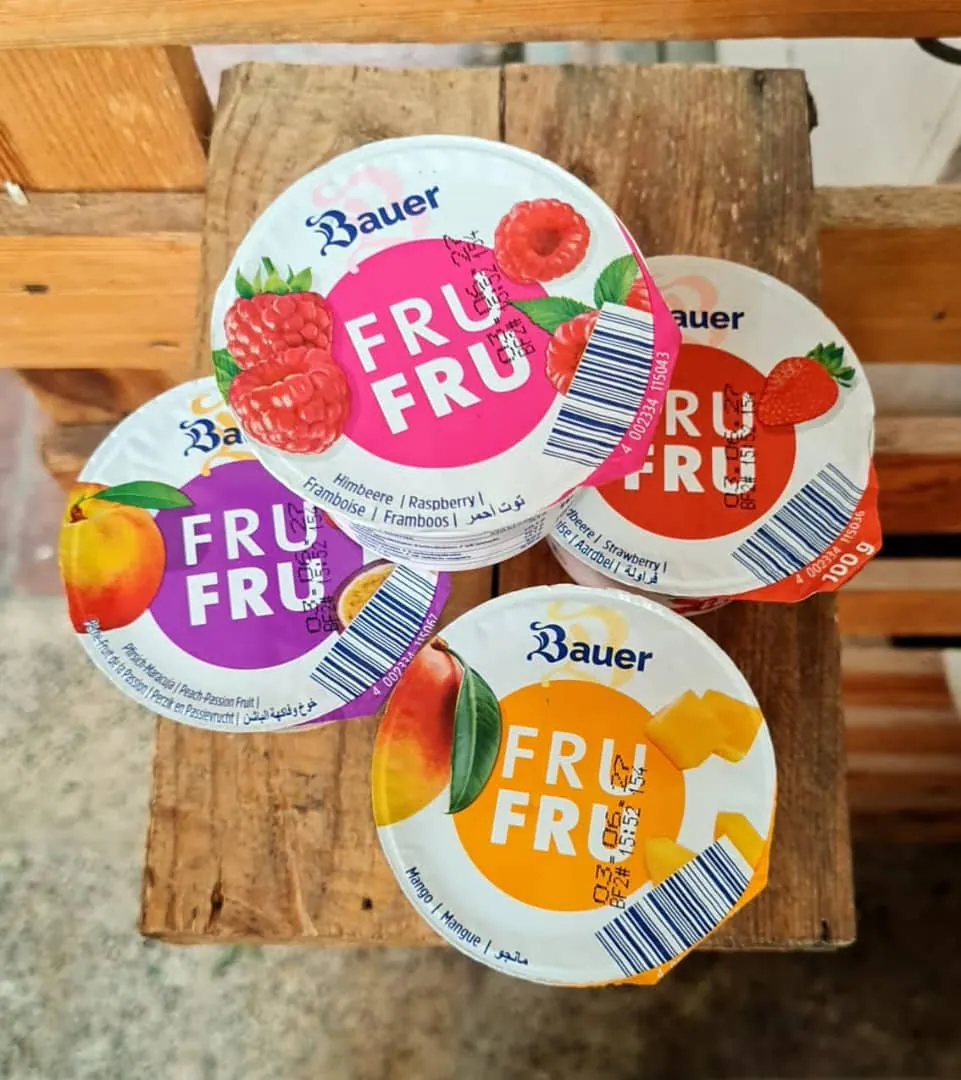 Yogur de frutas Bauer Fru Fru 100g