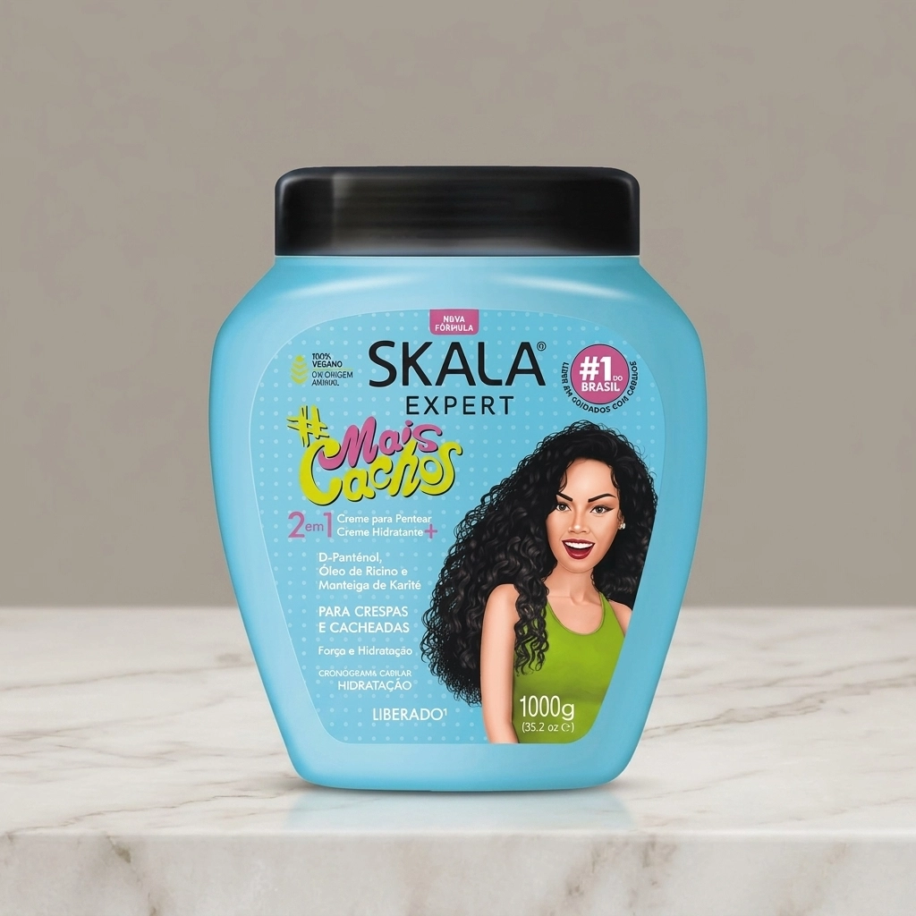 Mascarilla Skala Mais Cachos 1000g definición rizos