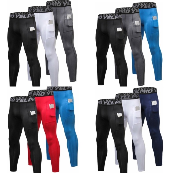 Licras Largas Fitness para Hombre — Compresión y soporte completo