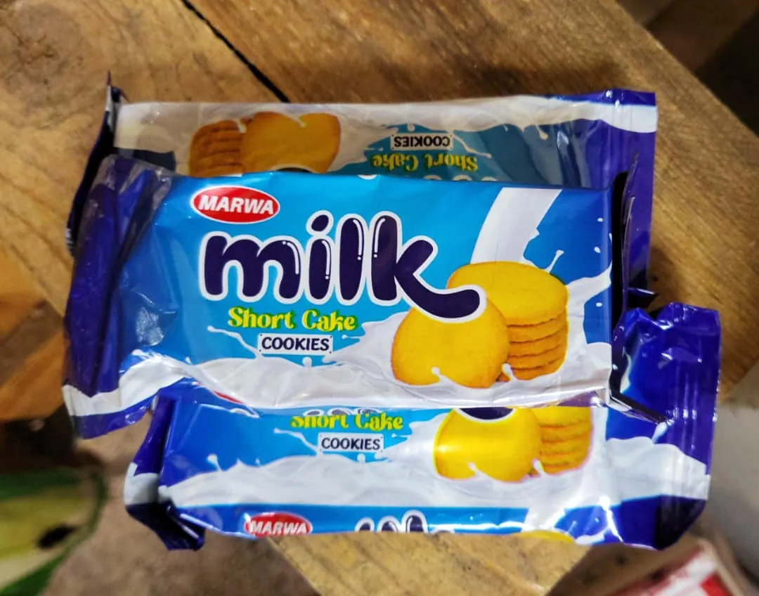 Galletas Marwa Milk Short Cake (paquete de 6)