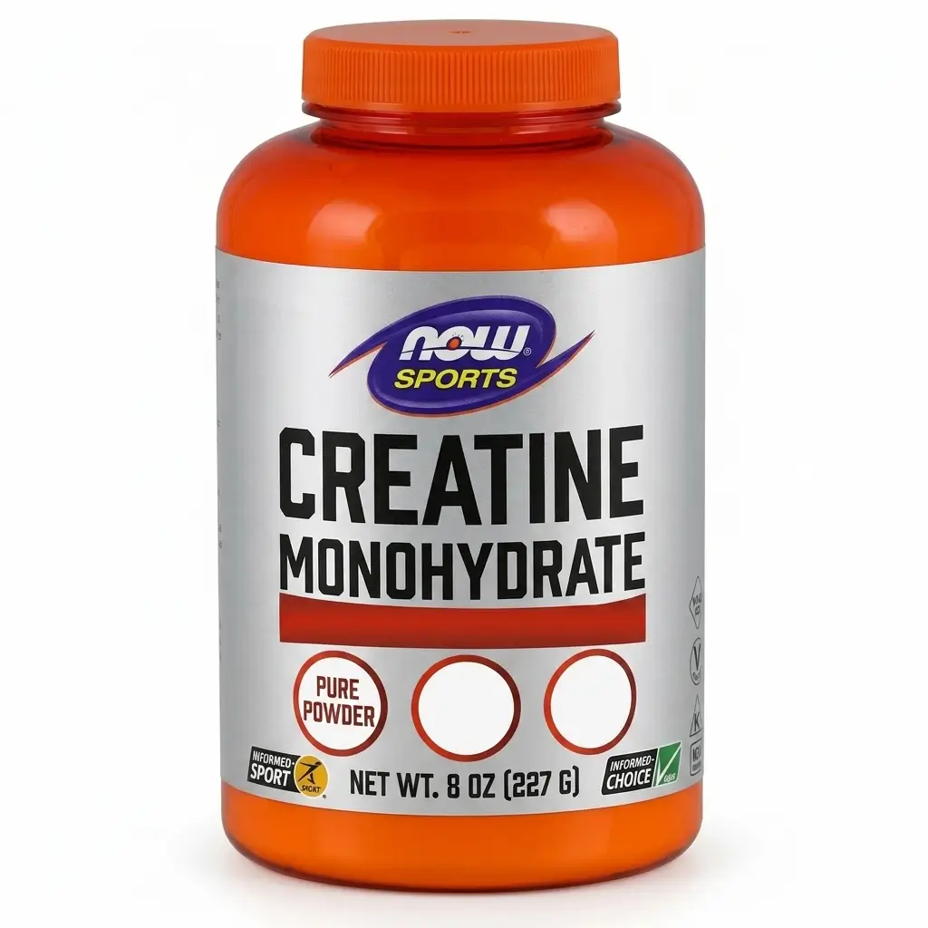Creatina Monohidratada NOW 227g — 45 servicios