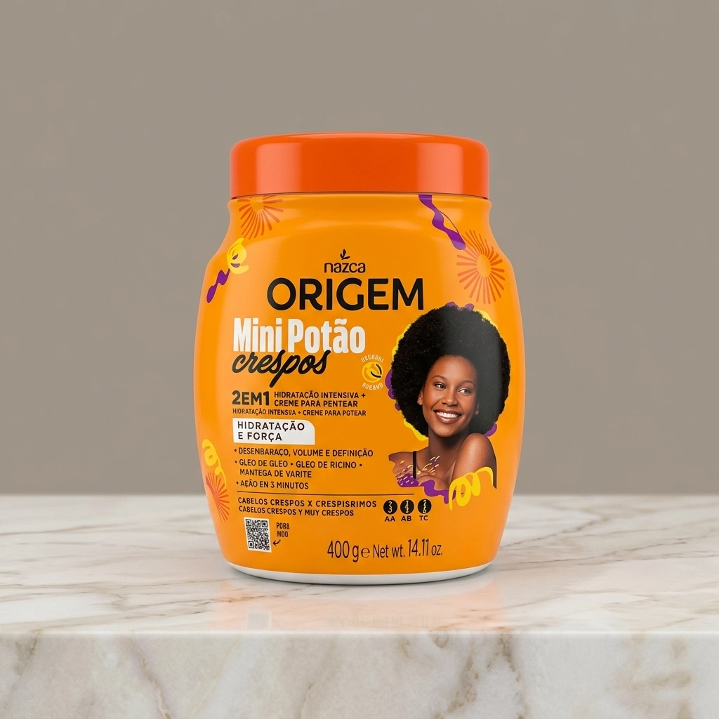 Mascarilla Origem Mini Potao Crespos (400 g / 14.11 oz)