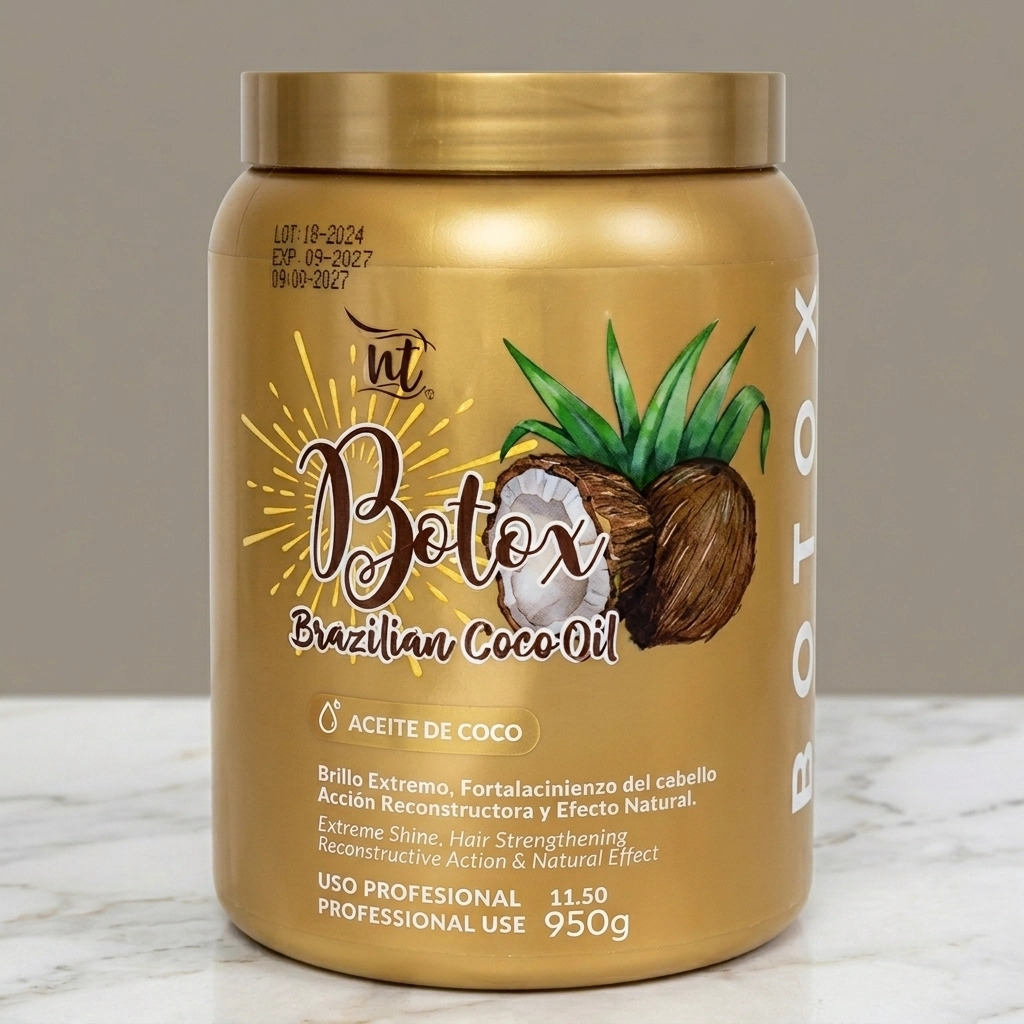 Botox brazilian con aceite de coco nt (950 g / 33.5 oz)