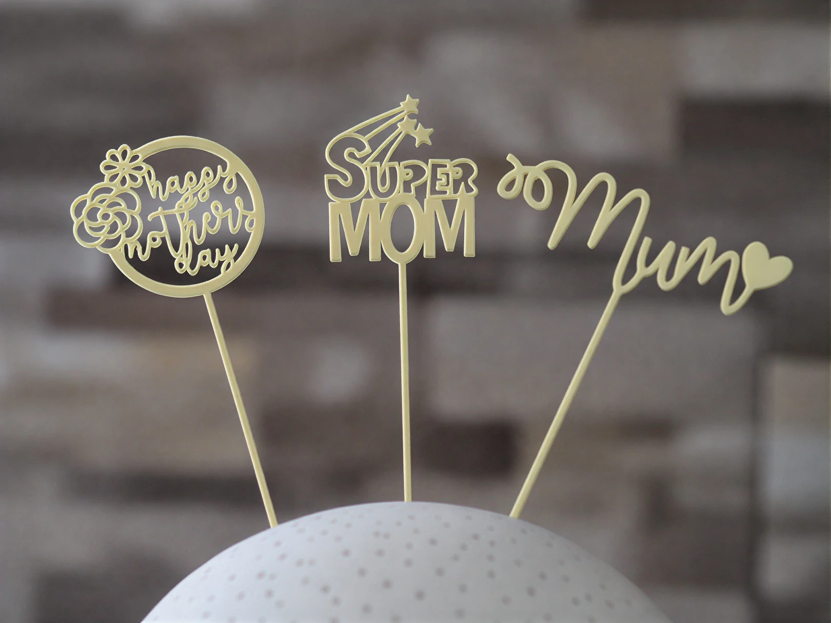 Topper para adornos o pasteles tematica ¨Madres¨