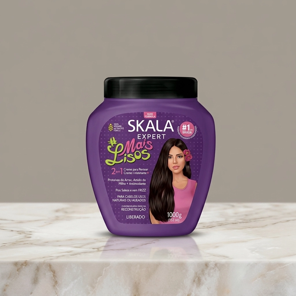 Mascarilla para cabellos lisos Skala Expert (1000 g)